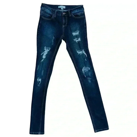Cello Denim - Cello distressed skinny jeans